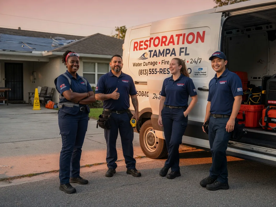Water Damage Restoration company in Roff, OK